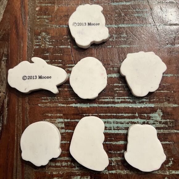 Lot Of 15 2013 Shopkins Erasers Various Sizes And Styles - Picture 8 of 8